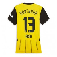 Camiseta Borussia Dortmund Pascal Gross #13 Primera Equipación Replica 2024-25 para mujer mangas cortas